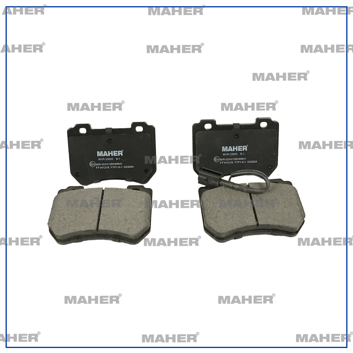 Alfa Romeo 159 Ön Fren Balata Ön Fişli OEM 77365202